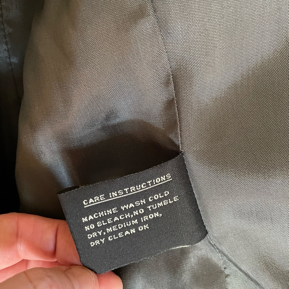 Gorgeous pinstripe long jacket blazer. Donatella - Picture 5 of 6